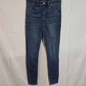 American Eagle Women's Classic Blue Skinny Jeans